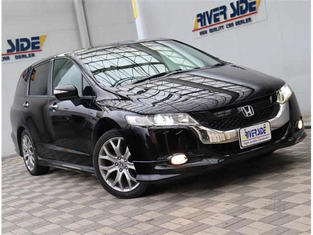 オデッセイ アブソルート 純正HDDナビ DVD再生 Bカメラ ETC ミラレコ 18AW ディスチャージ クルコンキーレス ディスチャージ パドルシフト ハーフレザーシート ウインカーミラー 当店下取り車(20枚目)