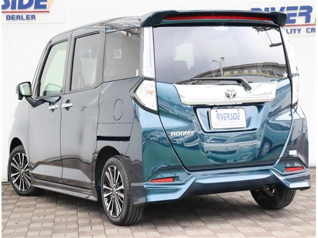 ルーミー カスタムＧ－Ｔ　ワンオーナー禁煙車　モデリスタエアロリアスポ　純正９型ディスプレイ　２．０ＥＴＣ　全方位カメラ　テレビキット　前後ドラレコ　両側電動　シートヒーター　ＬＥＤライト　フットイルミ　スマアシ　クリソナ（28枚目）