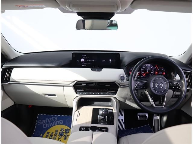 CX-60 XD エクスクルーシブモード サンルーフ OPエアロ カラードフェンダー 20AW 純正12.3型ディスプレイ ETCフルセグ 360度モニター 本革エアーシート ステアヒーター パワーゲート パワーシート アクティブセンスBSM(7枚目)