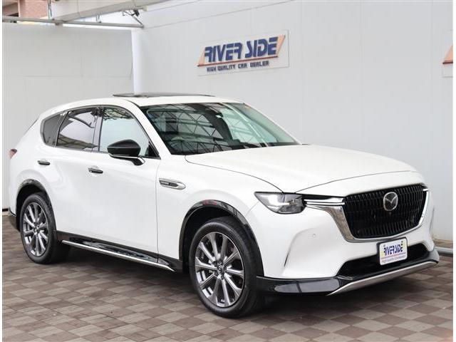 CX-60 XD エクスクルーシブモード サンルーフ OPエアロ カラードフェンダー 20AW 純正12.3型ディスプレイ ETCフルセグ 360度モニター 本革エアーシート ステアヒーター パワーゲート パワーシート アクティブセンスBSM(24枚目)