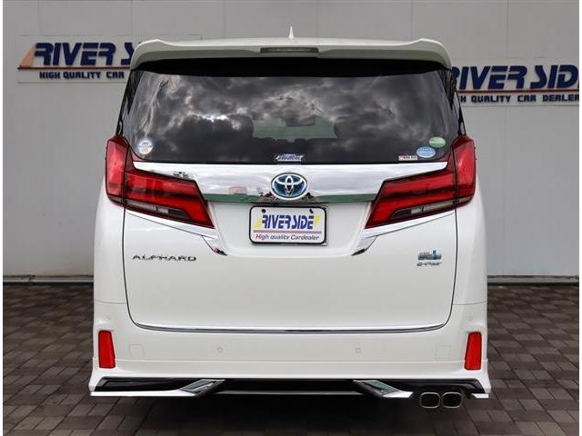 アルファードハイブリッド ＳＲ　Ｃパッケージ　モデリスタエアログリル　マフラー　シグネチャーイルミ　ブリッツ車高調　３眼ＬＥＤ　メーカーＪＢＬツインナビ　ＨＤＭＩ　全方位カメラ　ＥＴＣ　サンルーフ　黒革エアー　デジタルミラー　フットイルミ　両電動（27枚目）