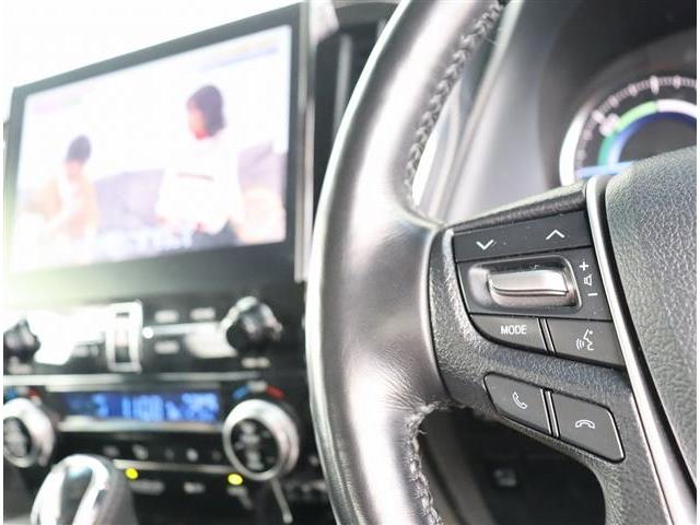 アルファードハイブリッド ＳＲ　Ｃパッケージ　モデリスタエアログリル　マフラー　シグネチャーイルミ　ブリッツ車高調　３眼ＬＥＤ　メーカーＪＢＬツインナビ　ＨＤＭＩ　全方位カメラ　ＥＴＣ　サンルーフ　黒革エアー　デジタルミラー　フットイルミ　両電動（47枚目）