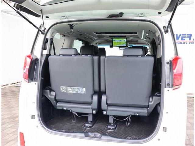 アルファードハイブリッド ＳＲ　Ｃパッケージ　モデリスタエアログリル　マフラー　シグネチャーイルミ　ブリッツ車高調　３眼ＬＥＤ　メーカーＪＢＬツインナビ　ＨＤＭＩ　全方位カメラ　ＥＴＣ　サンルーフ　黒革エアー　デジタルミラー　フットイルミ　両電動（52枚目）