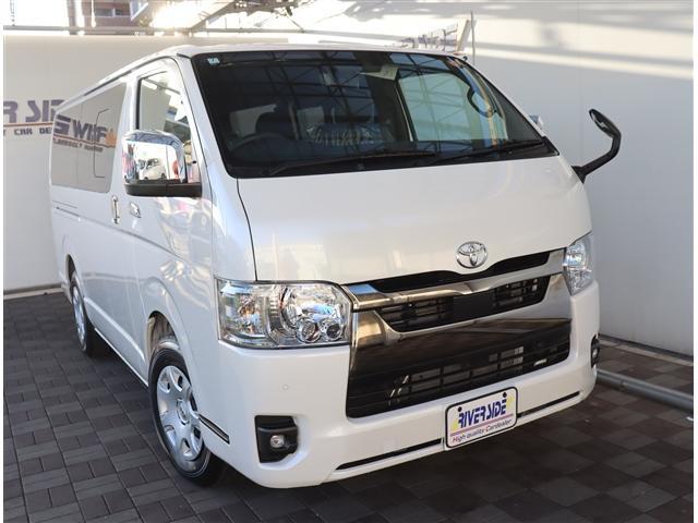 ハイエースバン スーパーＧＬ　ダークプライムＩＩ　ワンオーナー　ディスプレイオーディオ　ブルートゥース　ＥＴＣ　ミラー内蔵Ｂカメラ　スマートキー　ＬＥＤライトフォグ　１００Ｖコンセント　デジタルミラー　ハーフレザー　セーフティセンス　クリソナ（21枚目）