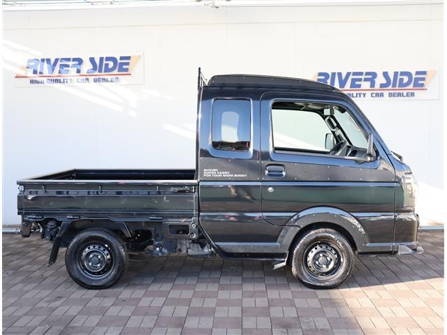 スーパーキャリイ Ｘリミテッド　４ＷＤ　メモリーナビ　フルセグ　ブルートゥース　ＥＴＣ　サイドデカール　ＬＥＤライト　キーレス　オーバーヘッドシェルフ　デュアルカメラブレーキサポート　車線逸脱警告　アイドリングストップ（5枚目）