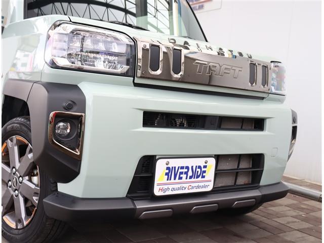 タフト Gターボ ダーククロムベンチャー 9型ディスプレイオーディオ HDMI フルセグ ブルートゥース Bカメラ ETC ルーフキャリア マッドフラップ フードエンブレム 15AW サイドバー サイドデカール 室内イルミ ガラスルーフ(21枚目)