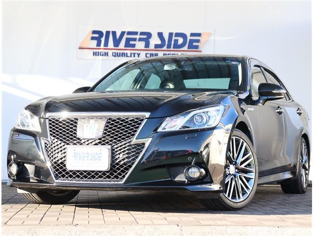 クラウンハイブリッド アスリートＧ　アドバンスパッケージ　黒革エアーシート　純正ＨＤＤナビ　ＢＴ　Ｂカメラ　ＥＴＣ　テレビキット　スパッタリング１８ＡＷ　パワーシート　ステアヒーター　ＨＩＤ　プリクラ　クリソナ　オートハイビーム（21枚目）