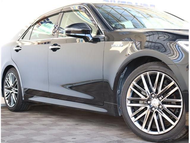 クラウンハイブリッド アスリートＧ　アドバンスパッケージ　黒革エアーシート　純正ＨＤＤナビ　ＢＴ　Ｂカメラ　ＥＴＣ　テレビキット　スパッタリング１８ＡＷ　パワーシート　ステアヒーター　ＨＩＤ　プリクラ　クリソナ　オートハイビーム（24枚目）