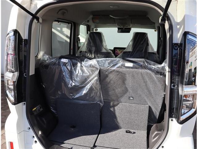 スペーシアカスタム ハイブリッドXSターボ メーカー9型メモリーナビ アップルカープレイ フルセグ HUD 全方位カメラ LEDライト シートヒーター 両側電動 マルチユースフラップ ハーフレザー ステアヒーター セーフティSサポート(28枚目)