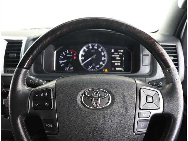 ハイエースバン スーパーGL ダークプライムII 8型ナビ フルセグ ブルートゥース Bカメラ ETC ドラレコ 社外15AW 両側電動 LEDライト デジタルインナーミラー ハーフレザーシート コンビハン スマートキー セーフティセンス クリソナ(14枚目)