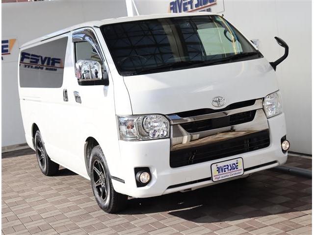 ハイエースバン スーパーGL ダークプライムII 8型ナビ フルセグ ブルートゥース Bカメラ ETC ドラレコ 社外15AW 両側電動 LEDライト デジタルインナーミラー ハーフレザーシート コンビハン スマートキー セーフティセンス クリソナ(24枚目)