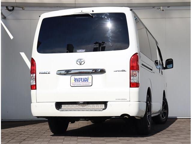 ハイエースバン スーパーGL ダークプライムII 8型ナビ フルセグ ブルートゥース Bカメラ ETC ドラレコ 社外15AW 両側電動 LEDライト デジタルインナーミラー ハーフレザーシート コンビハン スマートキー セーフティセンス クリソナ(27枚目)