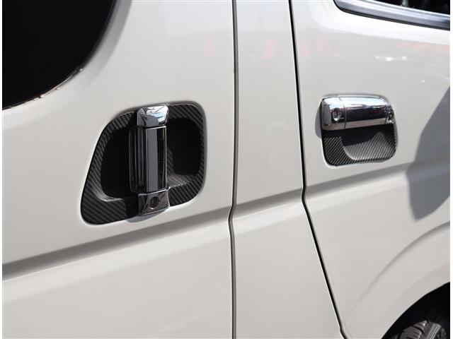 ハイエースバン スーパーGL ダークプライムII 8型ナビ フルセグ ブルートゥース Bカメラ ETC ドラレコ 社外15AW 両側電動 LEDライト デジタルインナーミラー ハーフレザーシート コンビハン スマートキー セーフティセンス クリソナ(33枚目)