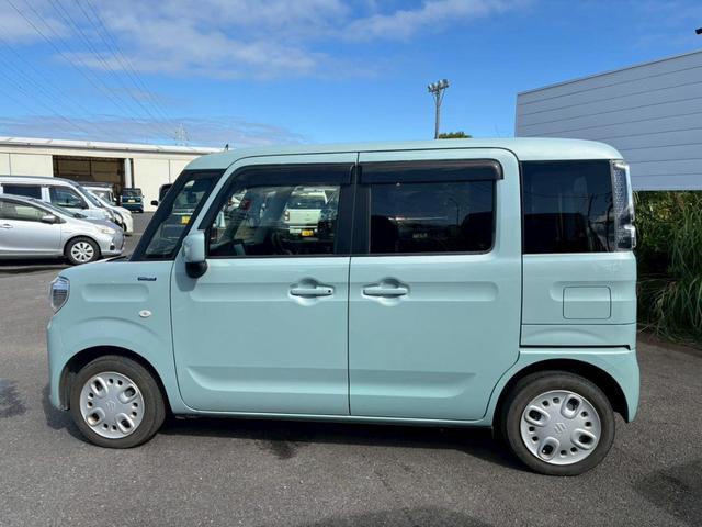 スペーシア ハイブリッドＧ　ワンオーナー　禁煙車　ドライブレコーダー　ＥＴＣ　両側スライドドア　衝突被害軽減ブレーキ　コーナーセンサー　カーナビ　スペアキー　オートエコン　オートライト　電動格納ミラー　横滑り防止機能（5枚目）
