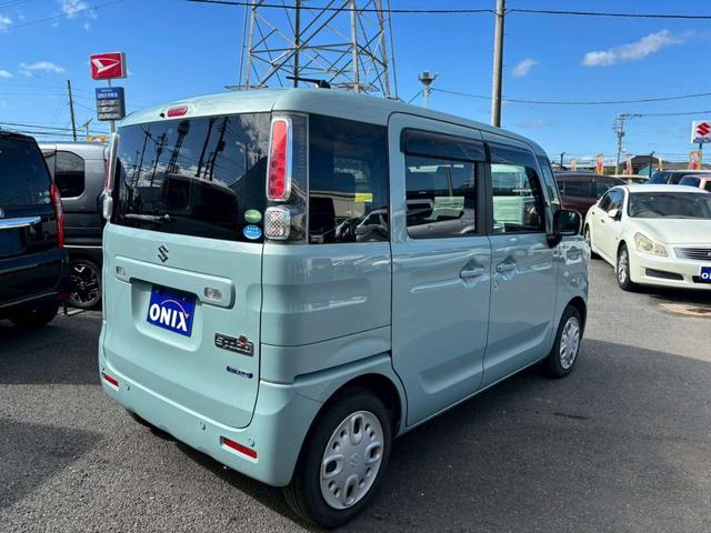 スペーシア ハイブリッドＧ　ワンオーナー　禁煙車　ドライブレコーダー　ＥＴＣ　両側スライドドア　衝突被害軽減ブレーキ　コーナーセンサー　カーナビ　スペアキー　オートエコン　オートライト　電動格納ミラー　横滑り防止機能（8枚目）