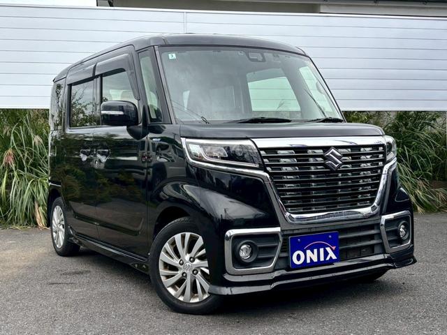 スペーシアカスタム ハイブリッドGS Bluetooth音楽再生 バックカメラ ドライブレコーダー 電動スライドドア ステアリングスイッチ フルセグナビ 衝突被害軽減ブレーキ 運転席シートヒーター クリアランスソナー 禁煙車 ワンオーナー(10枚目)