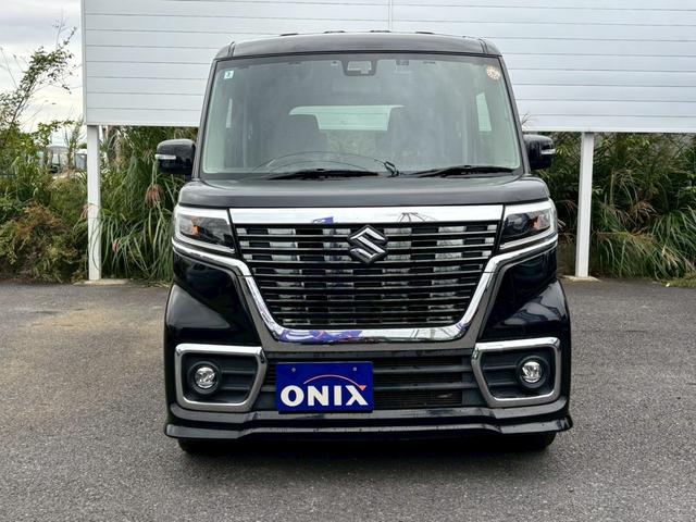 スペーシアカスタム ハイブリッドGS Bluetooth音楽再生 バックカメラ ドライブレコーダー 電動スライドドア ステアリングスイッチ フルセグナビ 衝突被害軽減ブレーキ 運転席シートヒーター クリアランスソナー 禁煙車 ワンオーナー(11枚目)