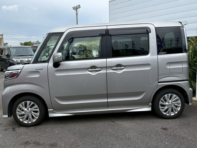 スペーシアカスタム ハイブリッドGS Bluetooth音楽再生 バックカメラ ドライブレコーダー 電動スライドドア ステアリングスイッチ フルセグナビ 衝突被害軽減ブレーキ 運転席シートヒーター クリアランスソナー 禁煙車 ワンオーナー(6枚目)