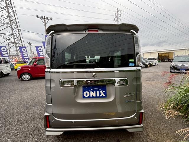 スペーシアカスタム ハイブリッドGS Bluetooth音楽再生 バックカメラ ドライブレコーダー 電動スライドドア ステアリングスイッチ フルセグナビ 衝突被害軽減ブレーキ 運転席シートヒーター クリアランスソナー 禁煙車 ワンオーナー(8枚目)