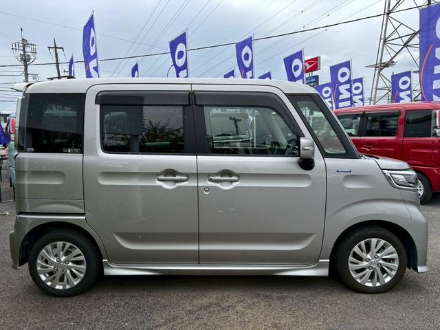 スペーシアカスタム ハイブリッドGS Bluetooth音楽再生 バックカメラ ドライブレコーダー 電動スライドドア ステアリングスイッチ フルセグナビ 衝突被害軽減ブレーキ 運転席シートヒーター クリアランスソナー 禁煙車 ワンオーナー(10枚目)