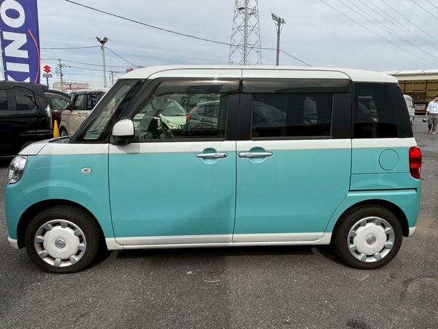 ムーヴキャンバス Xリミテッド SAIII Bluetooth音楽再生 両側スライドドア バックカメラ 衝突被害軽減ブレーキ フルセグナビ 電動格納ミラー オートエアコン ワンオーナー 禁煙車 ドライブレコーダー プッシュスタート(6枚目)