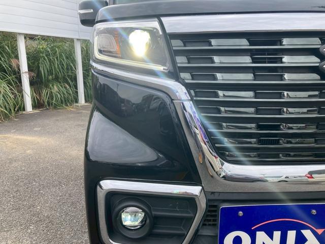 スペーシアカスタム ハイブリッドGS ワンオーナー オートライト 禁煙車 衝突被害軽減ブレーキ コーナーセンサー 横滑り防止機能 オートエアコン 電動格納ミラー プッシュスタート オートライト 電動スライドドア 両側スライドドア(23枚目)