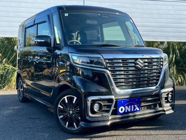 スペーシアカスタム ハイブリッドXS 両側電動スライドドア 禁煙車 バックカメラ Bluetooth音楽再生 シートヒーター 衝突被害軽減ブレーキ ETC クリアランスソナー サーキュレーター スペアキー ワンオーナー(11枚目)