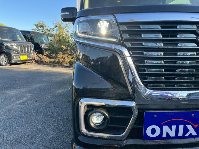 スペーシアカスタム ハイブリッドXS 両側電動スライドドア 禁煙車 バックカメラ Bluetooth音楽再生 シートヒーター 衝突被害軽減ブレーキ ETC クリアランスソナー サーキュレーター スペアキー ワンオーナー(14枚目)