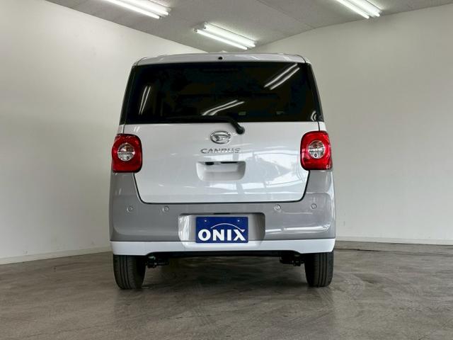 ムーヴキャンバス ストライプスＧ　衝突被害軽減システム　誤発進抑制装置　スマートキー　ＬＥＤランプ　ＬＥＤフォグランプ　オートブレーキホールド　電動パーキングブレーキ　運転席助手席シートヒータ　両側電動スライドドア　ホットカップホルダ（11枚目）