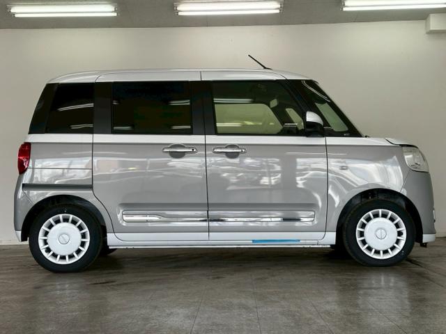 ムーヴキャンバス ストライプスＧ　衝突被害軽減システム　誤発進抑制装置　スマートキー　ＬＥＤランプ　ＬＥＤフォグランプ　オートブレーキホールド　電動パーキングブレーキ　運転席助手席シートヒータ　両側電動スライドドア　ホットカップホルダ（17枚目）