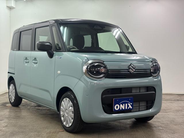 ワゴンRスマイル ハイブリッドS 2トーンルーフパッケージ装着車 衝突被害軽減システム 誤発進抑制装置 スマートキー マイルドハイブリッド LEDヘッドランプ USB電源ソケット(タイプA・C:1箇所) 片側電動スライドドア 電動格納ミラー 運転席シートヒーター(3枚目)