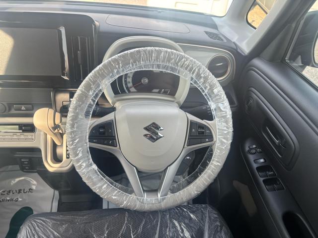 ワゴンRスマイル ハイブリッドS 2トーンルーフパッケージ装着車 衝突被害軽減システム 誤発進抑制装置 スマートキー マイルドハイブリッド LEDヘッドランプ USB電源ソケット(タイプA・C:1箇所) 片側電動スライドドア 電動格納ミラー 運転席シートヒーター(23枚目)