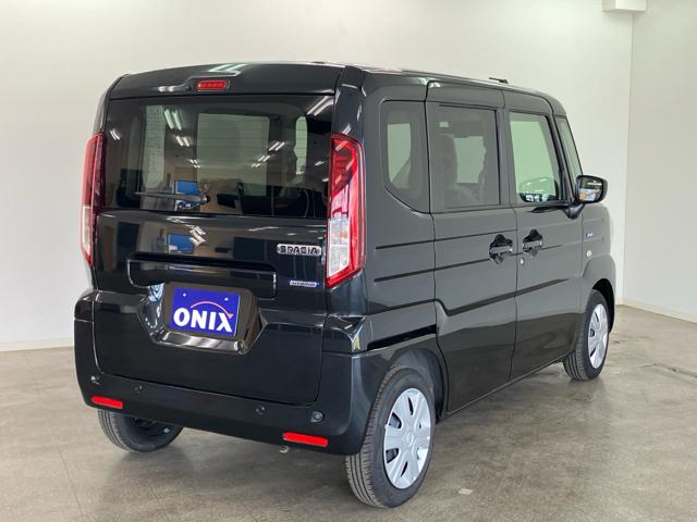 スペーシア ハイブリッドG 衝突被害軽減システム 誤発進抑制装置 スマートキー マイルドハイブリッド LEDランプ 両側スライドドア 電動格納ミラー フットパーキングブレーキ オートエアコン オートライト ホイールキャップ(10枚目)