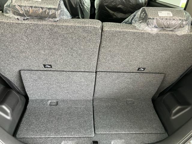 スペーシア ハイブリッドG 衝突被害軽減システム 誤発進抑制装置 スマートキー マイルドハイブリッド LEDランプ 両側スライドドア 電動格納ミラー フットパーキングブレーキ オートエアコン オートライト ホイールキャップ(62枚目)