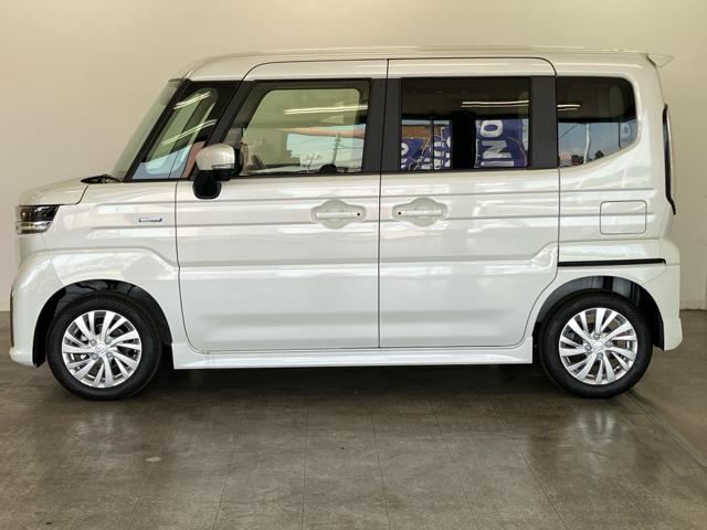 スペーシアカスタム ハイブリッドGS 届出済未使用車 衝突被害軽減システム スマートキー マイルドハイブリッド LEDランプ USB電源ソケット(Type-A/C) 片側電動スライドドア 電動パーキングブレーキ 運転席シートヒーター(6枚目)