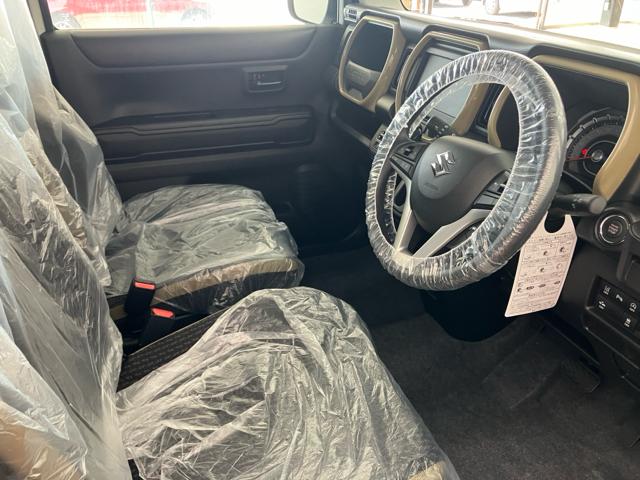 ハスラー ハイブリッドG 衝突被害軽減システム 誤発進抑制装置 スマートキー マイルドハイブリッド LEDランプ スチールホイール 電動格納ミラー 運転席助手席シートヒーター オートエアコン オートライト 助手席下収納BOX(43枚目)