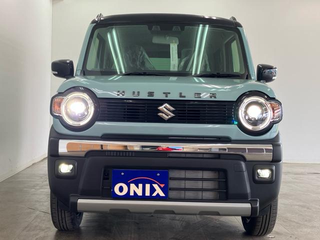 ハスラー タフワイルド　衝突被害軽減システム　誤発進抑制装置　スマートキー　マイルドハイブリッド　ＬＥＤランプ　ＵＳＢ電源ソケット（タイプＡ・Ｃ：１箇所）　アルミホイール　電動格納ミラー　運転席助手席シートヒーター（5枚目）