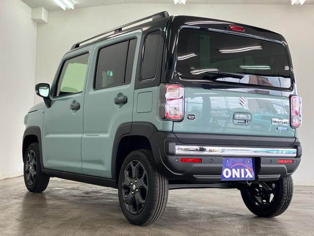 ハスラー タフワイルド　衝突被害軽減システム　誤発進抑制装置　スマートキー　マイルドハイブリッド　ＬＥＤランプ　ＵＳＢ電源ソケット（タイプＡ・Ｃ：１箇所）　アルミホイール　電動格納ミラー　運転席助手席シートヒーター（9枚目）