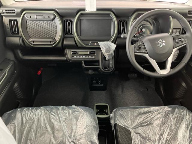 ハスラー タフワイルド　衝突被害軽減システム　誤発進抑制装置　スマートキー　マイルドハイブリッド　ＬＥＤランプ　ＵＳＢ電源ソケット（タイプＡ・Ｃ：１箇所）　アルミホイール　電動格納ミラー　運転席助手席シートヒーター（14枚目）