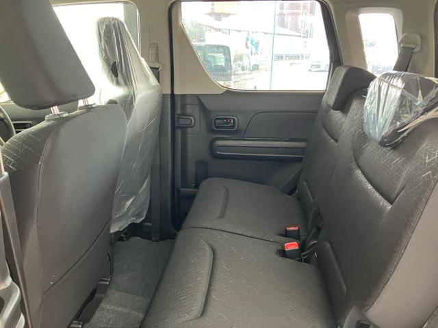 ワゴンＲ ＦＸ　衝突被害軽減システム　誤発進抑制装置　スマートキー　ハロゲンランプ　電動格納ミラー　運転席シートヒーター　オートエアコン　オートライト　助手席下収納ＢＯＸ　後部座席傘ホルダー　ホイールキャップ（43枚目）