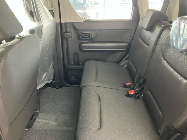 ワゴンＲ ＦＸ　衝突被害軽減システム　誤発進抑制装置　スマートキー　ハロゲンランプ　電動格納ミラー　運転席シートヒーター　オートエアコン　オートライト　助手席下収納ＢＯＸ　後部座席傘ホルダー　ホイールキャップ（48枚目）