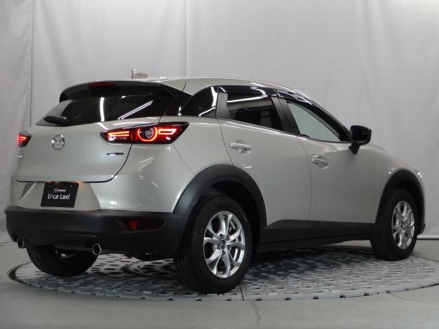 ＣＸ－３ １．５　１５Ｓ　ツーリング　衝突軽減ブレーキ　ＡＴ誤発進抑制装置　３６０度ビューモニター　カープレー　純正２カメドライブレコーダー　ワンオーナー　スマートシティブレーキ　全方位カメラ　ＵＳＢ　エアコン　フルセグ　ＥＴＣ車載器（2枚目）