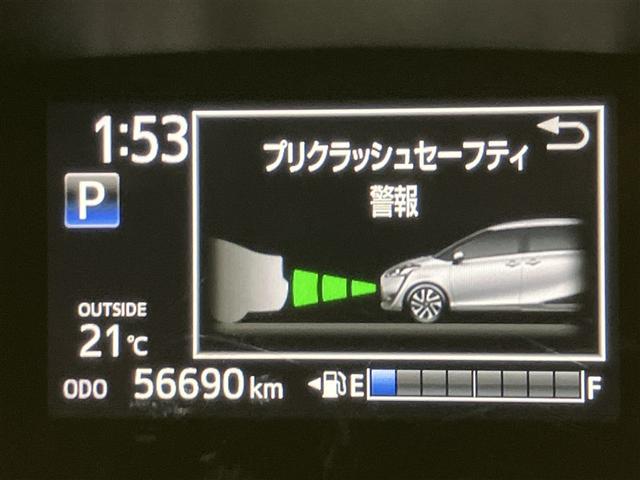 シエンタ ハイブリッドG ブレーキサポート LEDライト Bカメラ 地デジ DVD キーフリー スマキー 横滑り防止システム メモリナビ ナビTV ウォークスルー ETC ドライブレコーダー イモビライザー 運転席エアバック(11枚目)