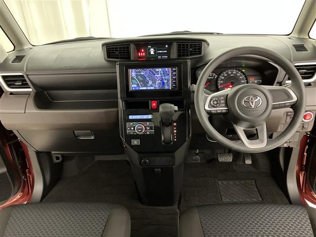 ルーミー Ｇ　追突軽減ブレーキ　パワステ　Ａストップ　ＬＥＤライト　Ｒカメラ　１セグＴＶ　横滑り防止システム　ドライブレコーダー　ウォークスルー　エアバック　セキュリティーアラーム　パワーウィンドウ　ナビ＆ＴＶ（5枚目）