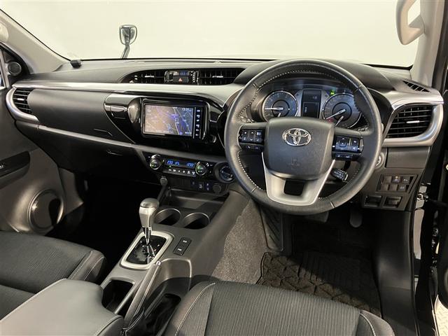 ハイラックス Ｚ　プリクラッシュＳ　キーフリーシステム　フルセグ地デジ　運転席助手席エアバック　バックモニタ　パワーウインドウ　ＥＴＣ搭載　定期点検記録簿　ナビ＆ＴＶ　スマートキー＆プッシュスタート　カーテンエアバック（5枚目）