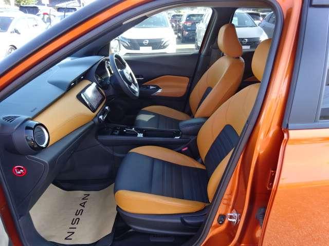 キックス １．２　Ｘ　ツートーン　インテリアエディション　（ｅ－ＰＯＷＥＲ）　プロパイ　スマートミラー　シートヒーター　レーダークルーズ　被害軽減ブレーキ　ＬＥＤヘッドライト　アラウンドビューモニター　インテリジェントキー　ドラレコ　ＥＴＣ　メモリ－ナビ　エアコン　パワステ　キーレス　パワーウィンドウ　ＡＢＳ　車線逸脱（14枚目）