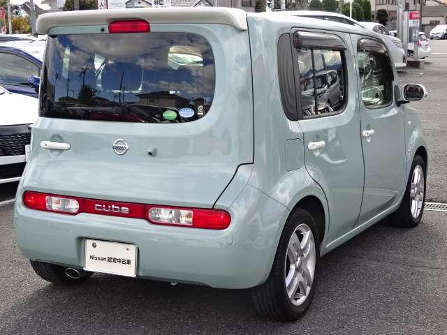 キューブ 1.5 15G コダワリブラウンインテリア ナビ 車検 カーテンエアバッグ Bカメラ ISTOP Wエアバック ETC メモリーナビ ABS オートエアコン キーフリー 運転席エアバッグ アルミホイール ナビテレビ75年おススメ車(2枚目)