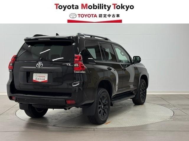 ランドクルーザープラド TX Lパッケージ マットブラックエディション アルミ ABS ETC車載器 電動シート 盗難防止装置 メモリーナビ キーレス LEDヘッドランプ レザー クルコン パノラマルーフ スマートエントリー Bカメラ エアコン 記録簿 4×4 ドラレコ(2枚目)