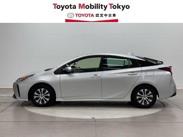 プリウス A AC100V 衝突軽減ブレーキシステム Bモニタ 記録簿有 LEDヘッド クルーズコントロール セキュリティー スマートキー パワーステアリング Pシート Iストップ ETC アルミホイル SRS(3枚目)