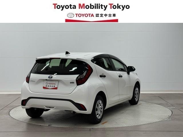 アクア B AC100V エアコン 前席パワーウィンドウ ESC オートクルーズコントロール LEDライト エアバッグ メモリーナビ パワステ ナビ アイドリングストップ 記録簿 ミュージックプレイヤー接続可(2枚目)